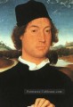 Portrait d’un jeune homme 1480 hollandais Hans Memling